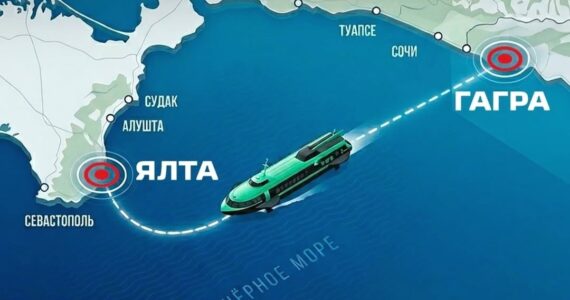 Гагру и Ялту свяжут прямым морским сообщением заставка