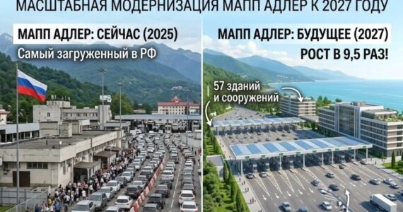 О модернизации пункта пропуска на российско-абхазской границе заставка